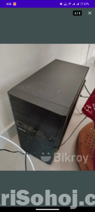 HP Desktop Full Setup with Monitor